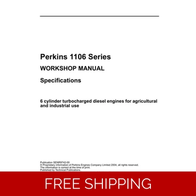 PERKINS ENGINE 1106 SPECIFICATIONS MANUAL PERKINS ENGINE 1106 SPECIFICATIONS MANUAL